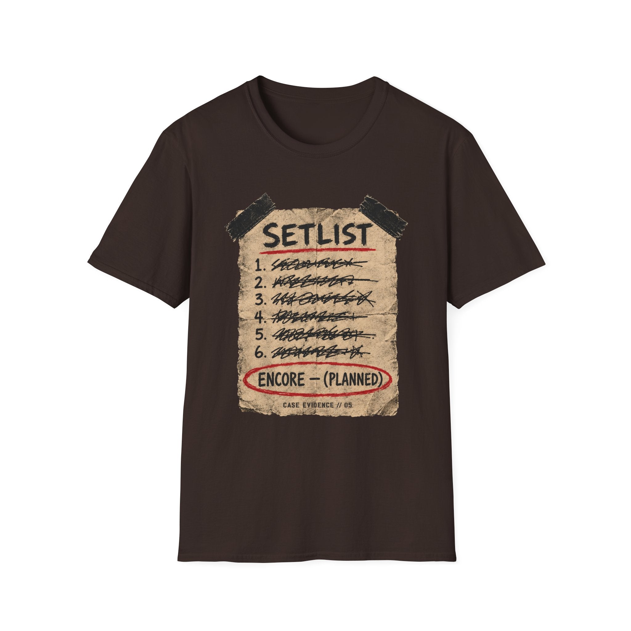 Case Evidence: 5 T-Shirt