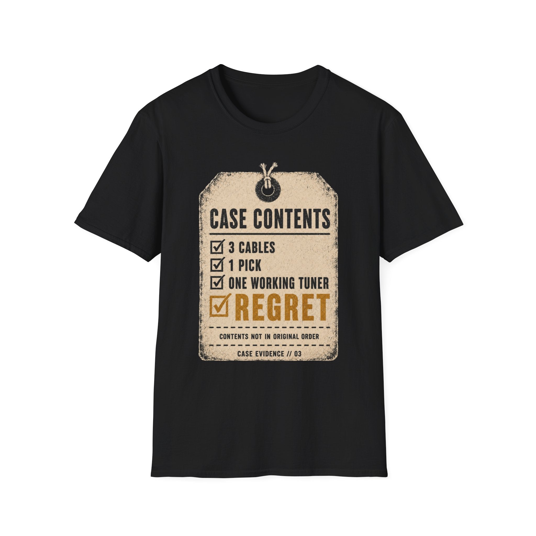 Case Evidence: 3 T-Shirt