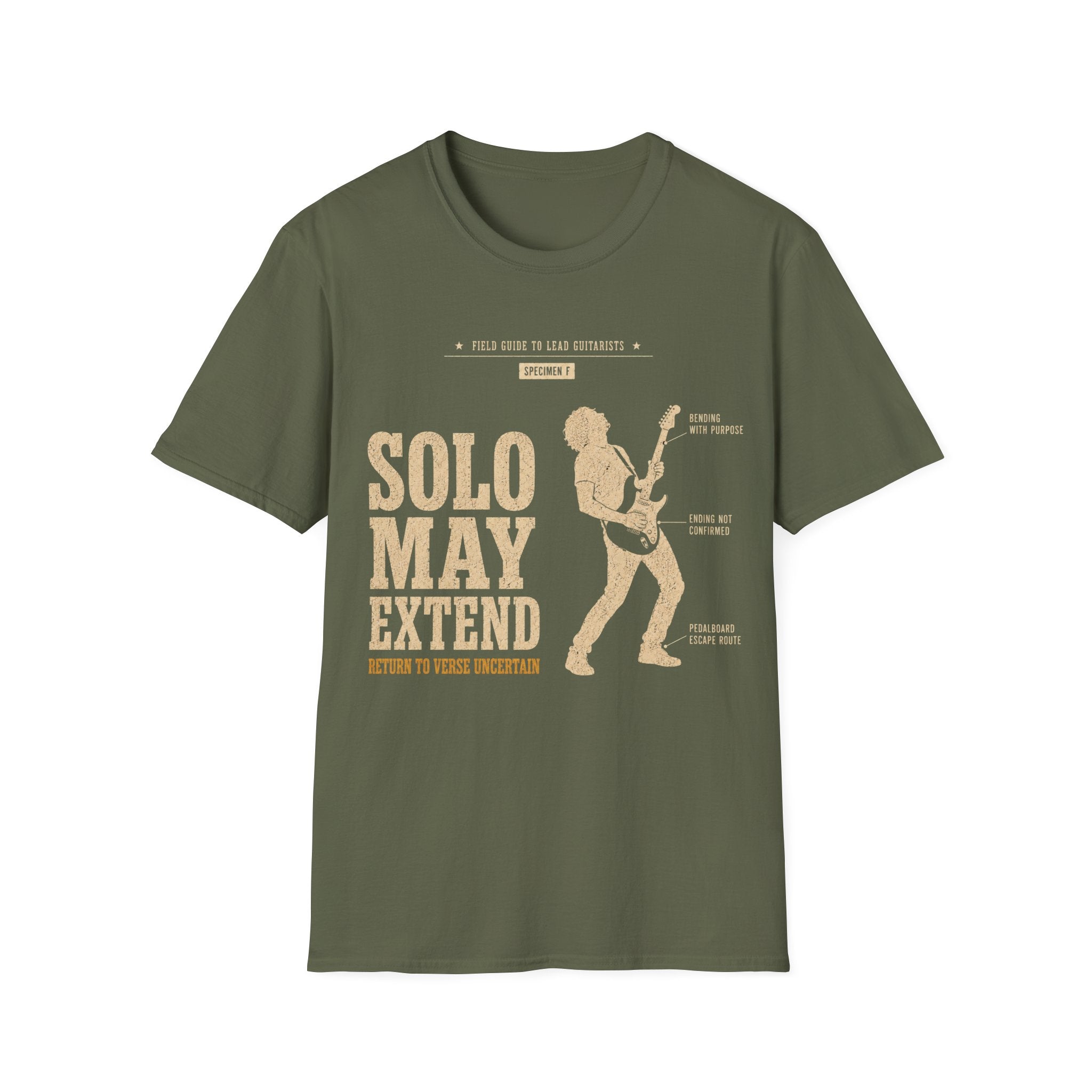 Field Guide Lead Guitar Redux T-Shirt