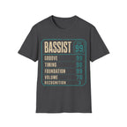 Bassist Stats T-Shirt
