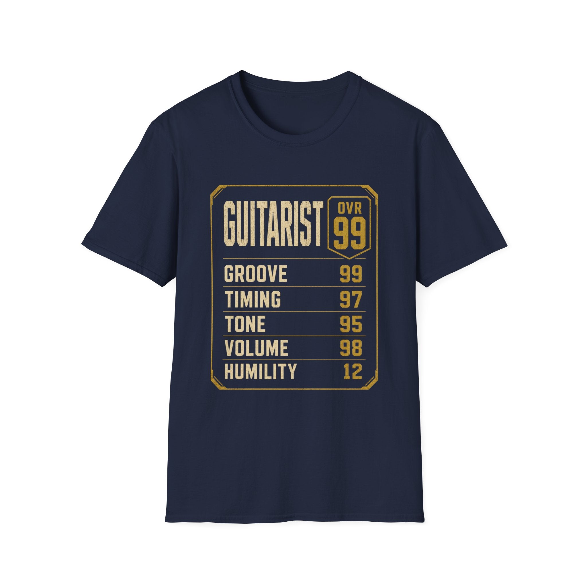 Guitarist Stats T-Shirt