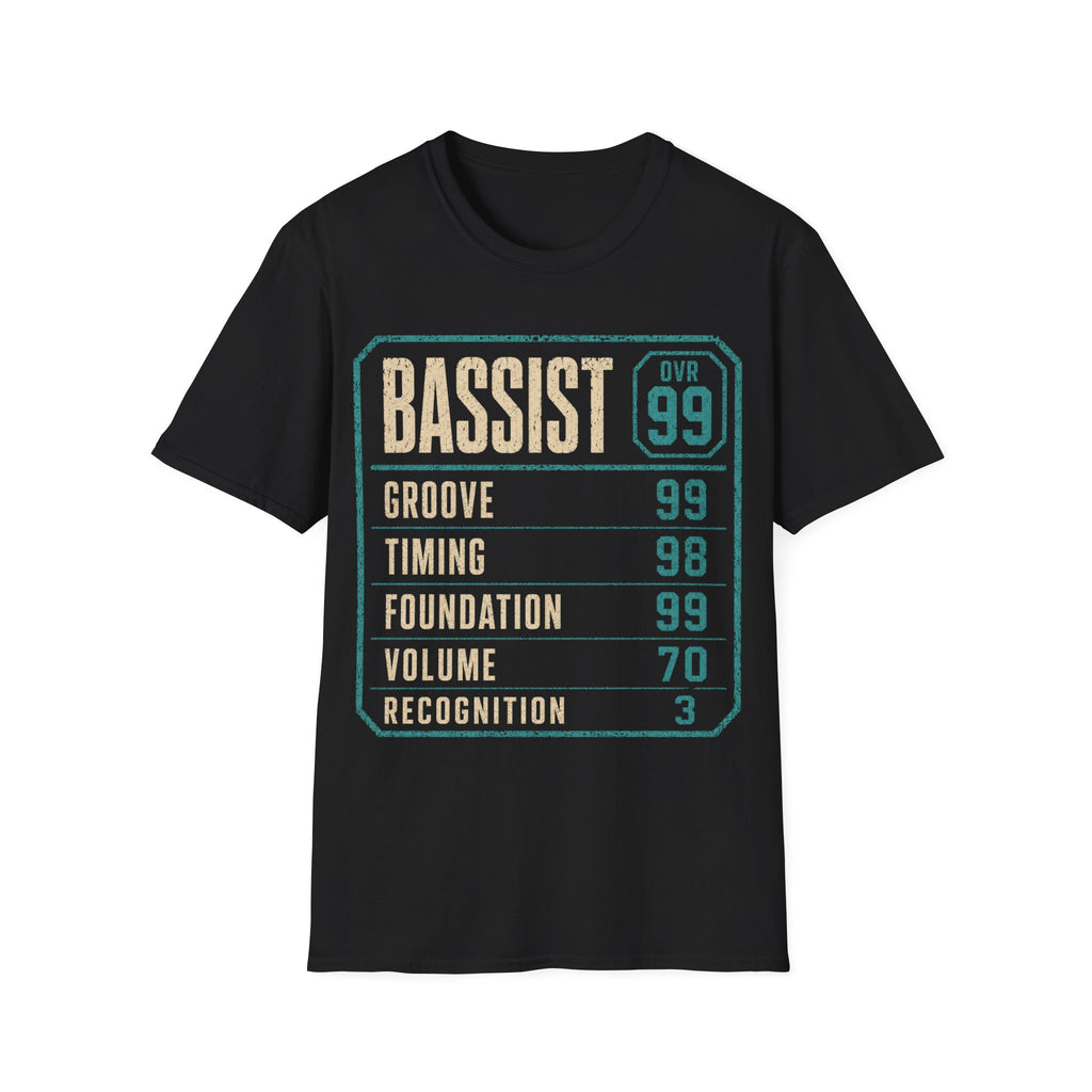 Bassist Stats T-Shirt