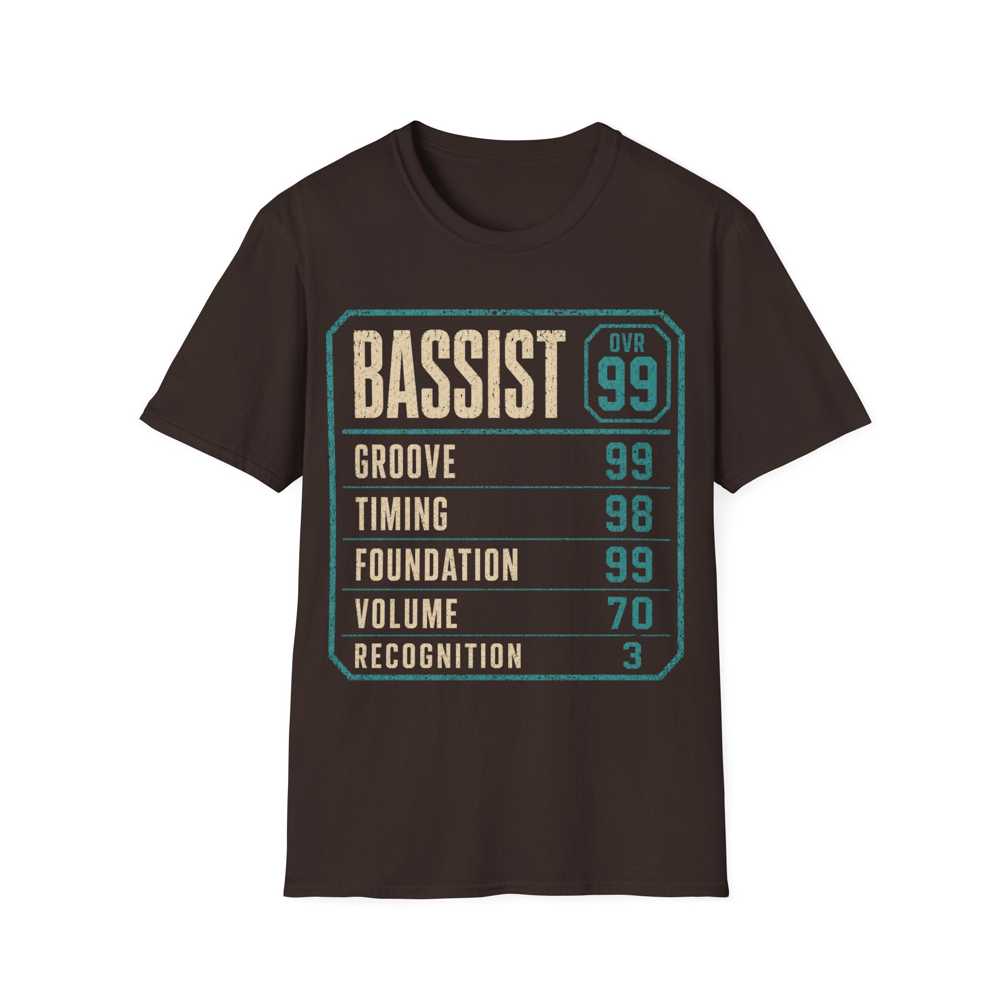 Bassist Stats T-Shirt