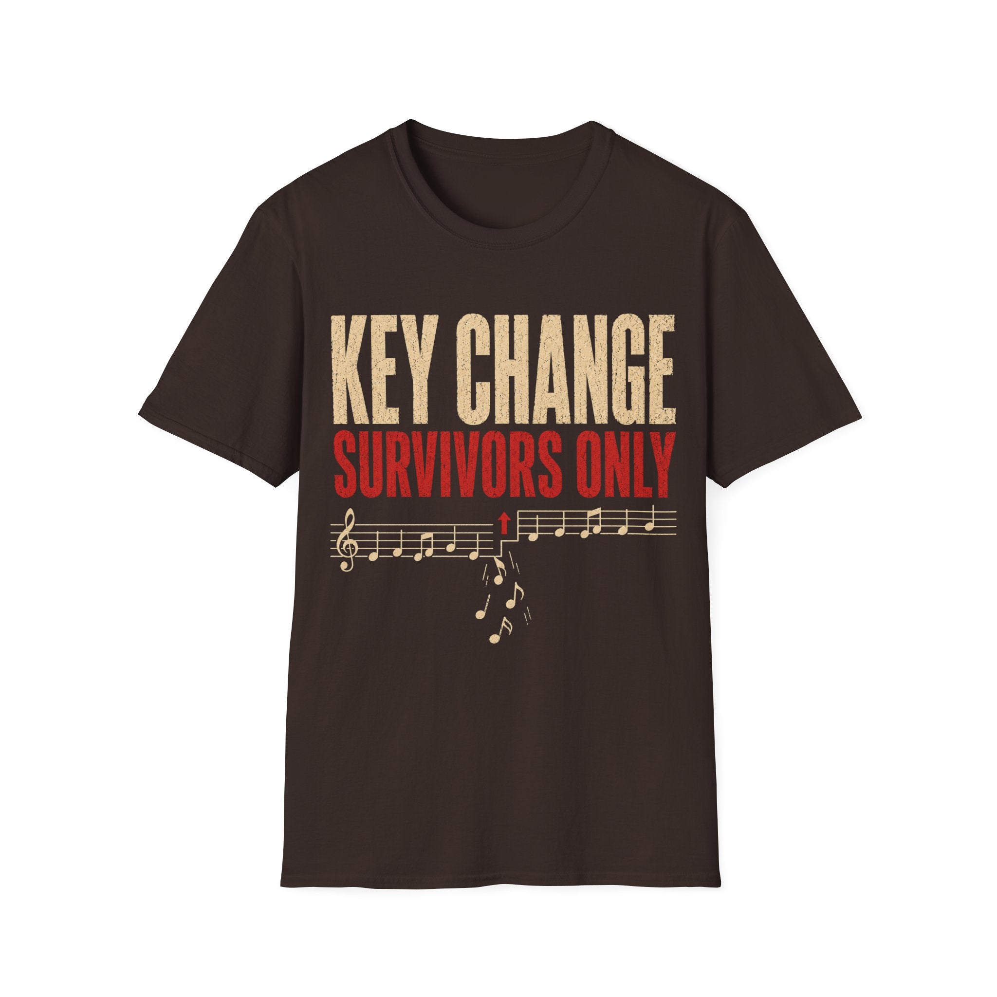 Key Change Survivors Only T-Shirt