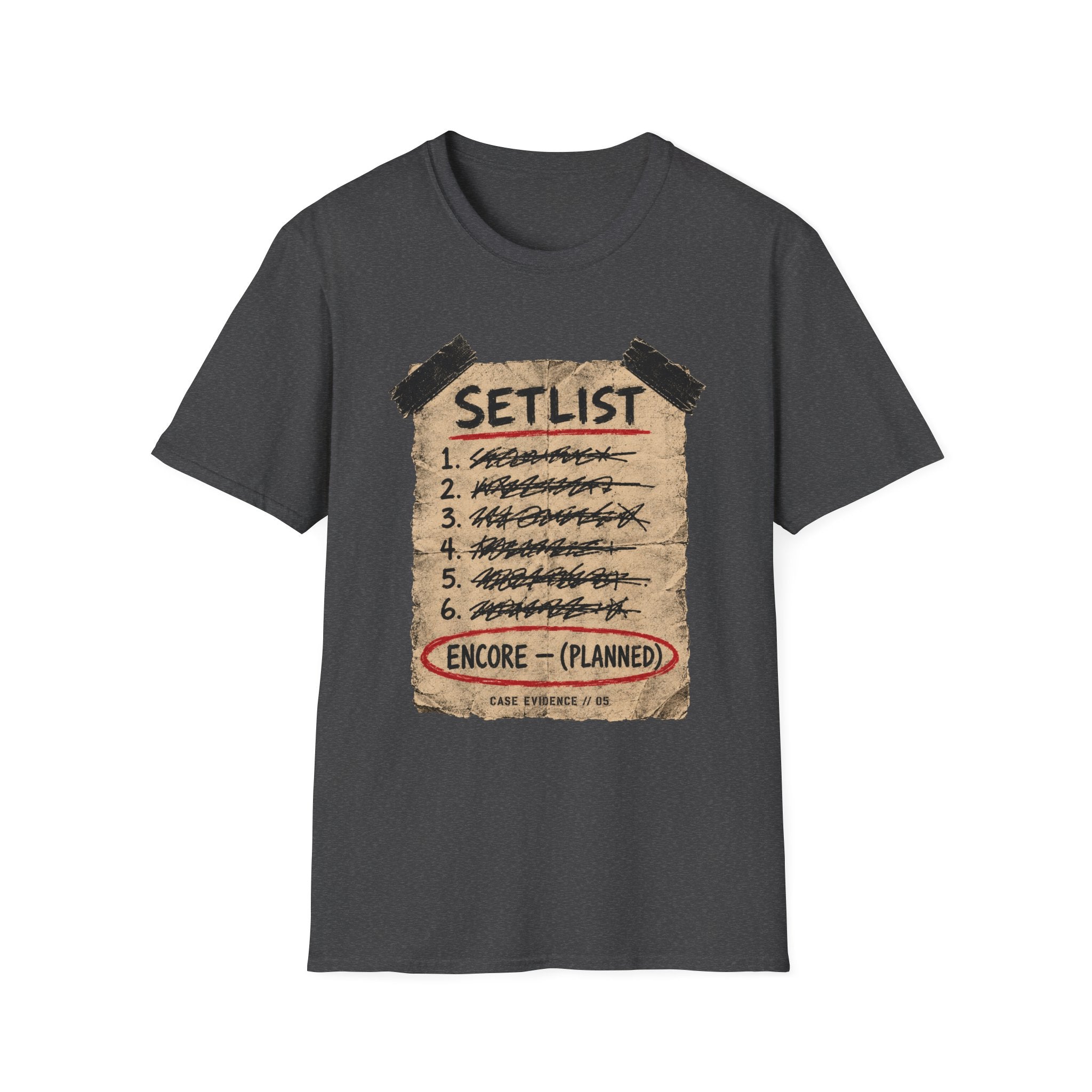 Case Evidence: 5 T-Shirt