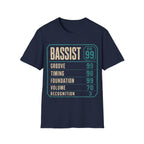Bassist Stats T-Shirt