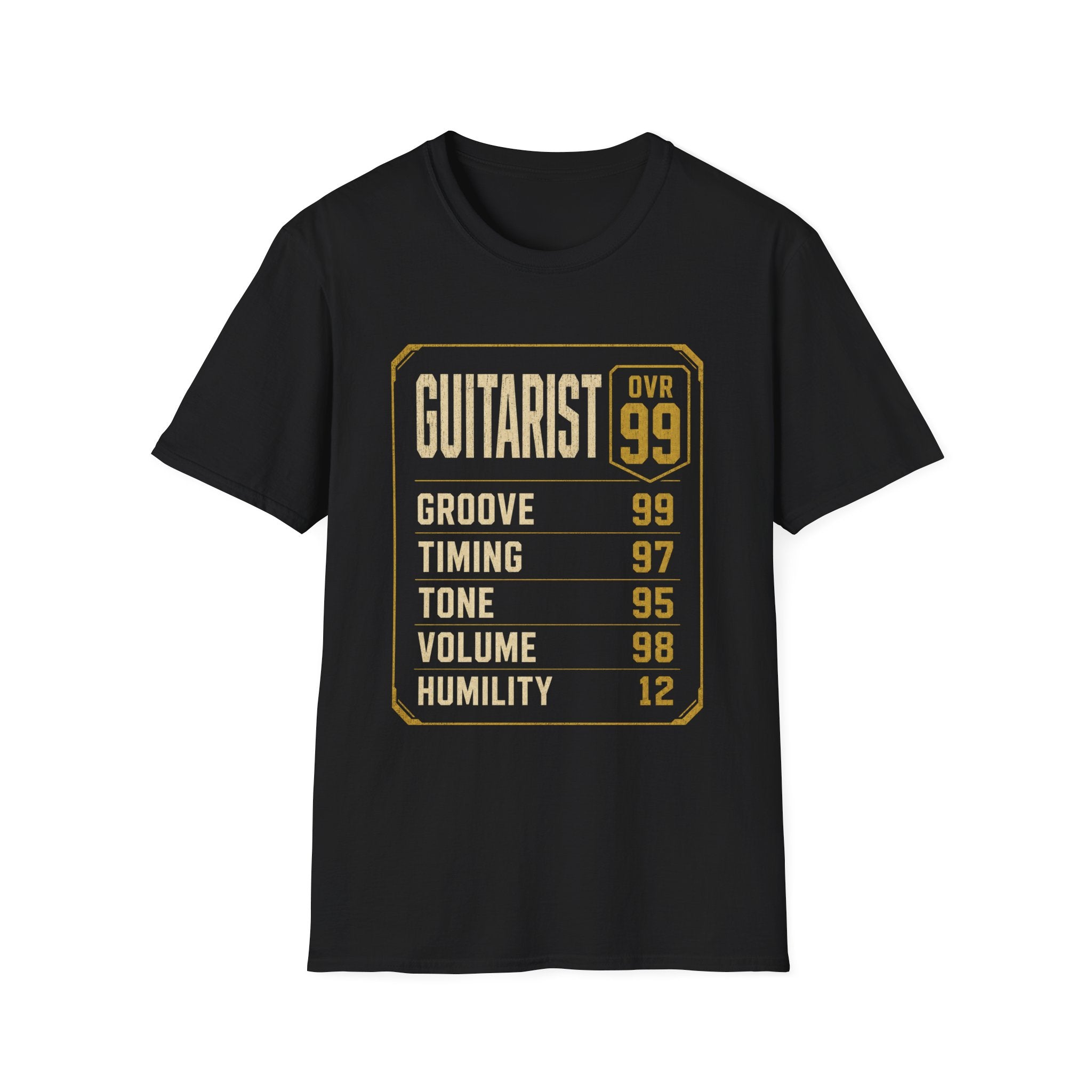 Guitarist Stats T-Shirt
