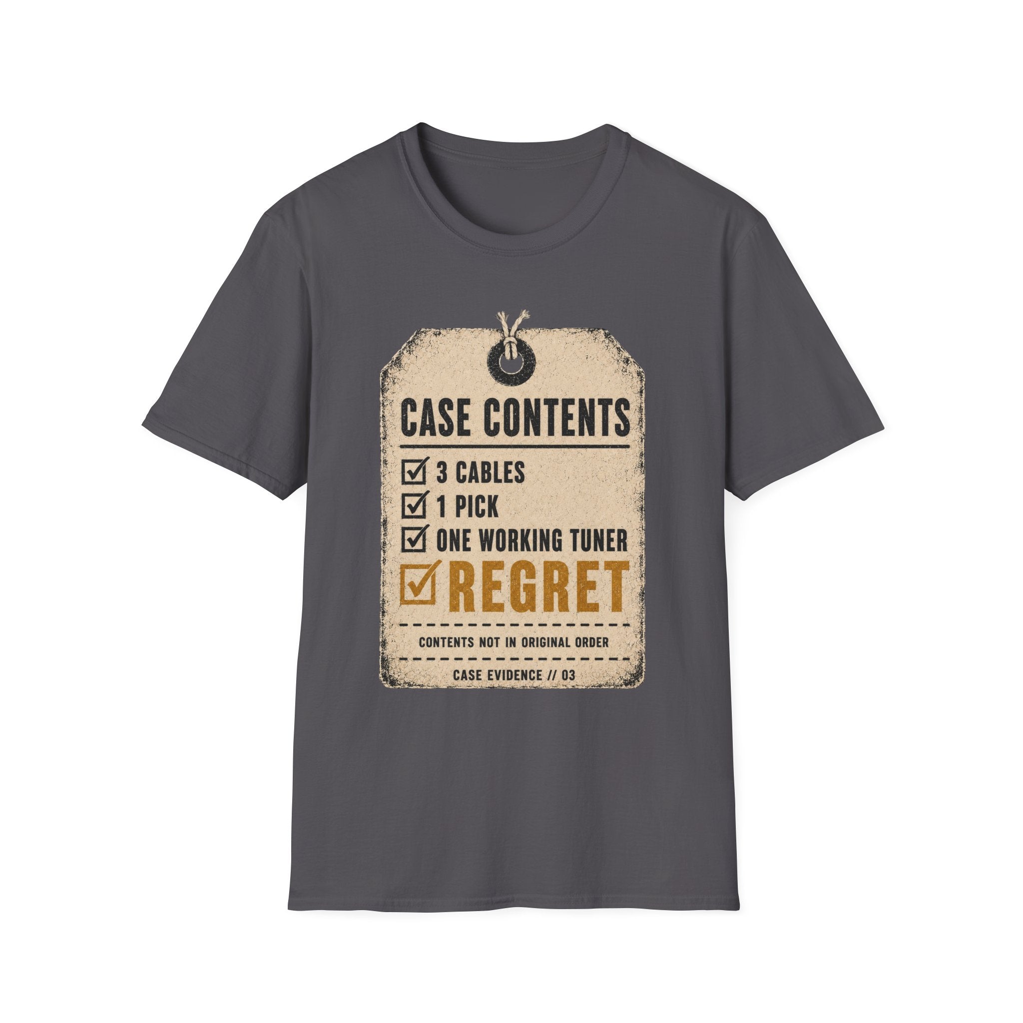 Case Evidence: 3 T-Shirt
