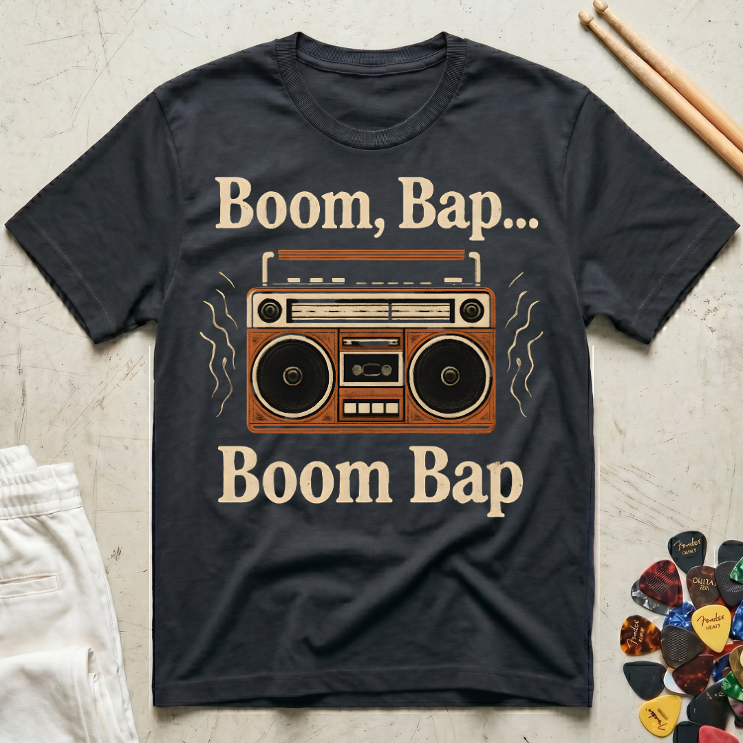 Boom Bap...Vintage Boom Box T-Shirt