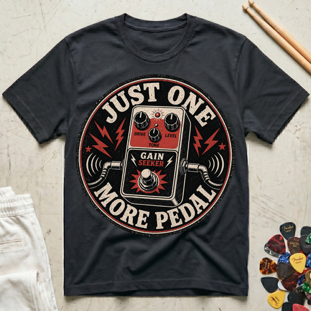 Just One More Pedal Distressed T-Shirt