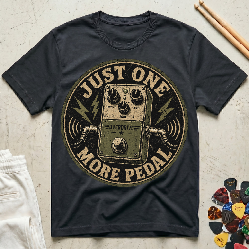 Just One More Pedal Green T-Shirt