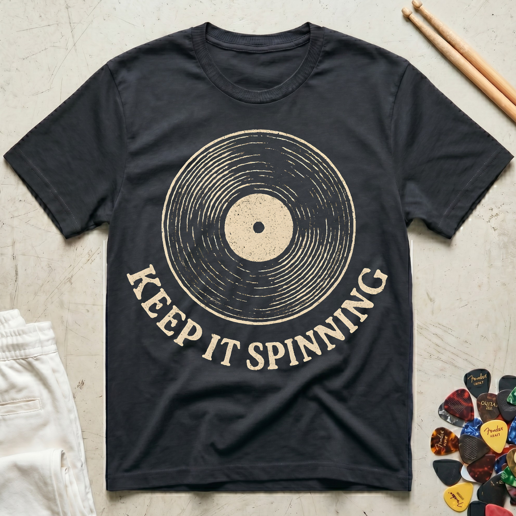 Keep It Spinning Vintage T-Shirt