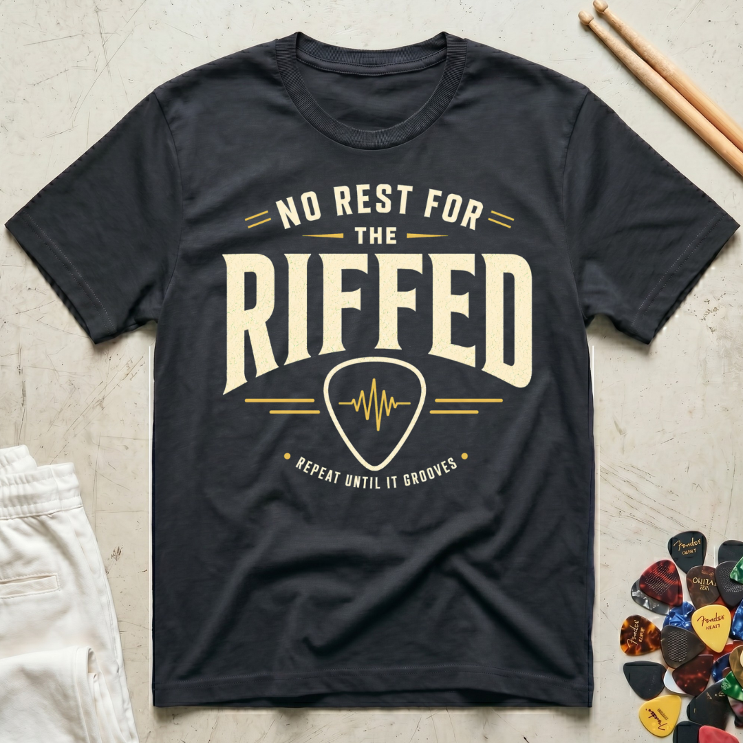 No Rest For The Riffed T-Shirt