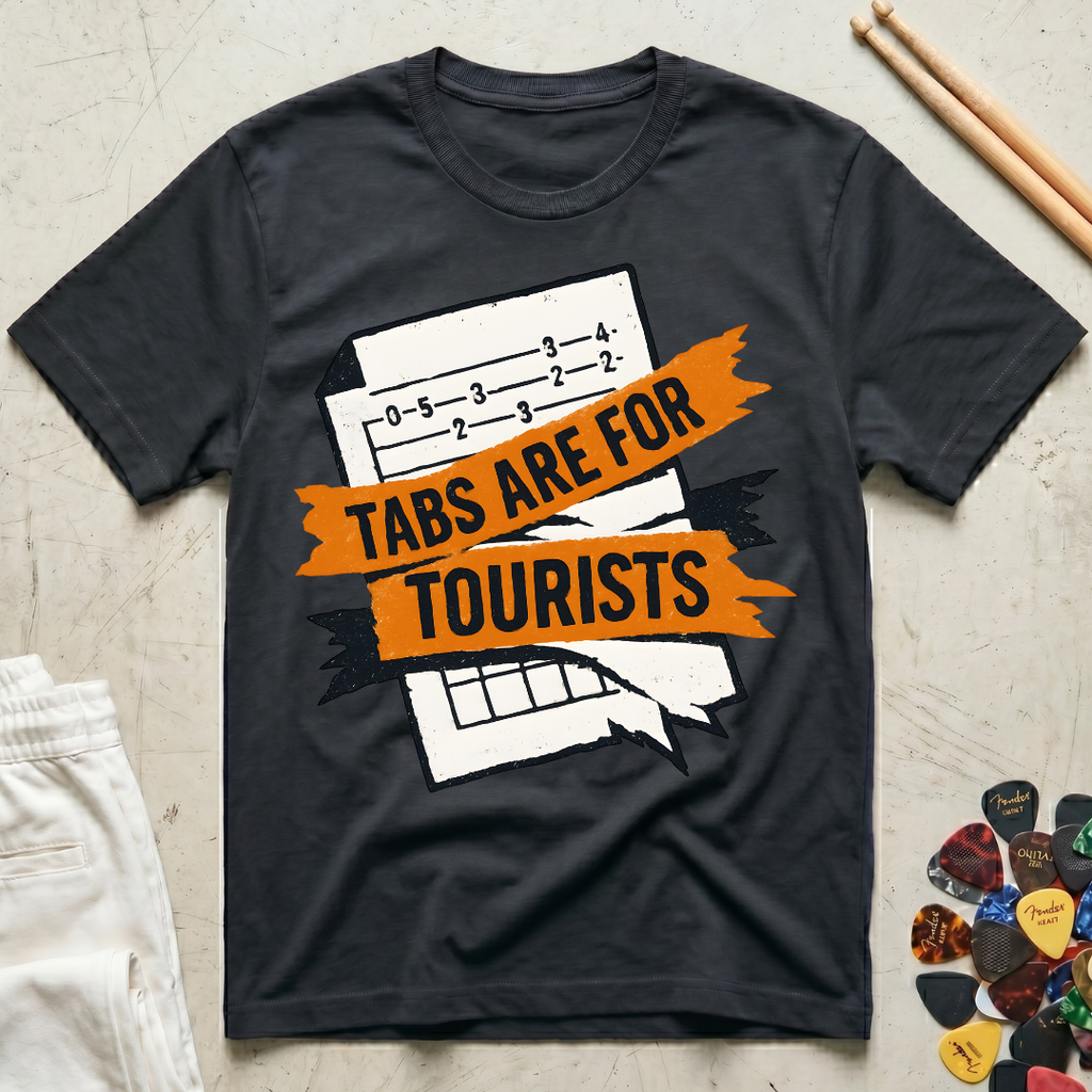 Tabs Are For Tourists No Access T-Shirt