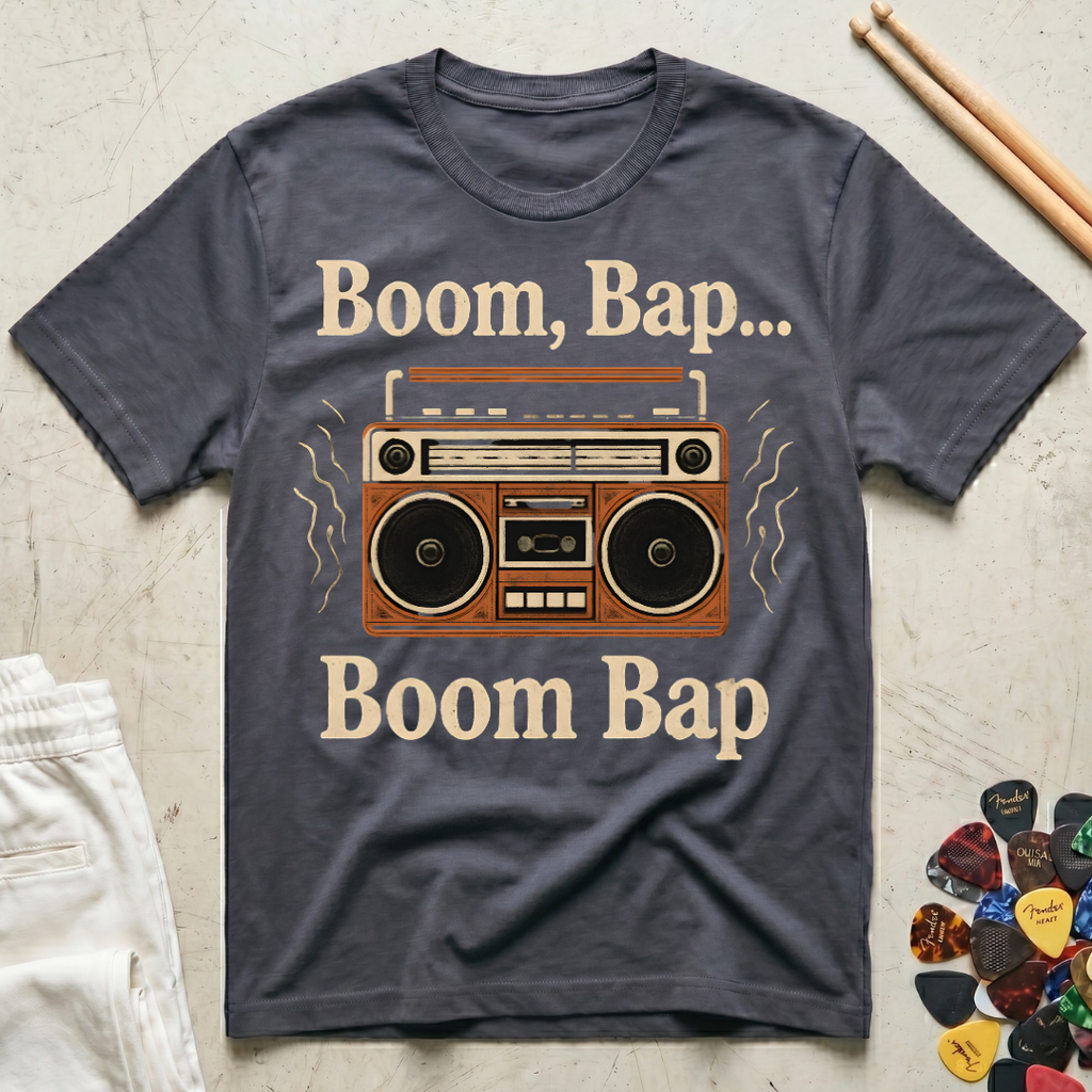 Boom Bap...Vintage Boom Box T-Shirt