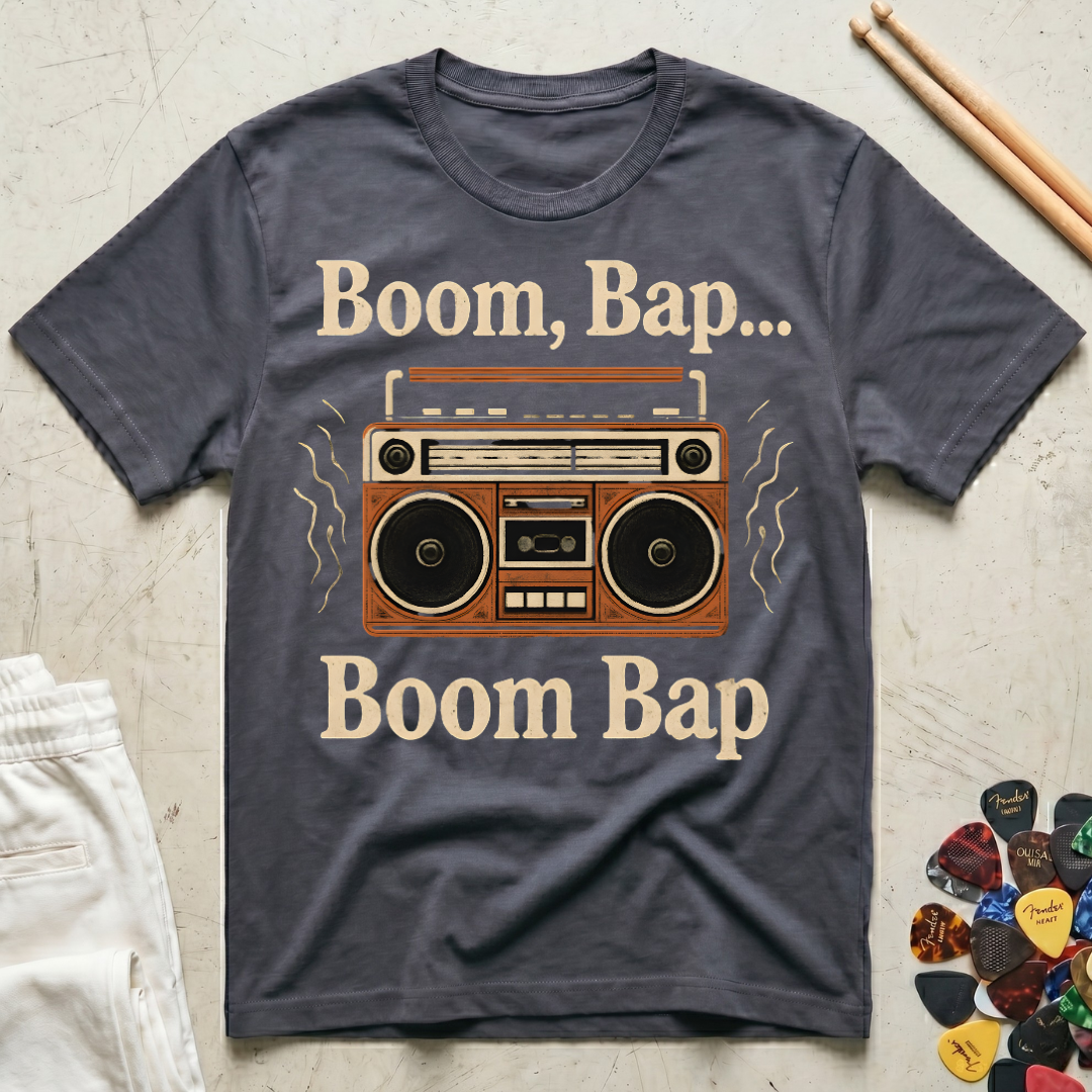 Boom Bap...Vintage Boom Box T-Shirt