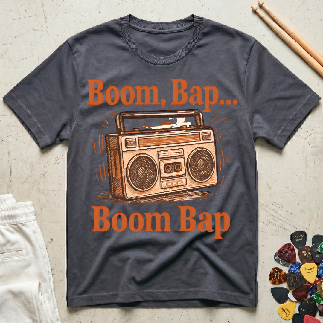 Boom Bap Vintage Boom Box T-Shirt