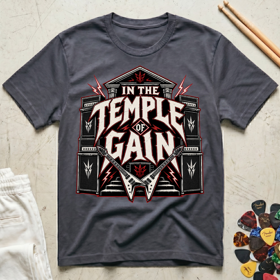 In The Temple Of Gain T-Shirt