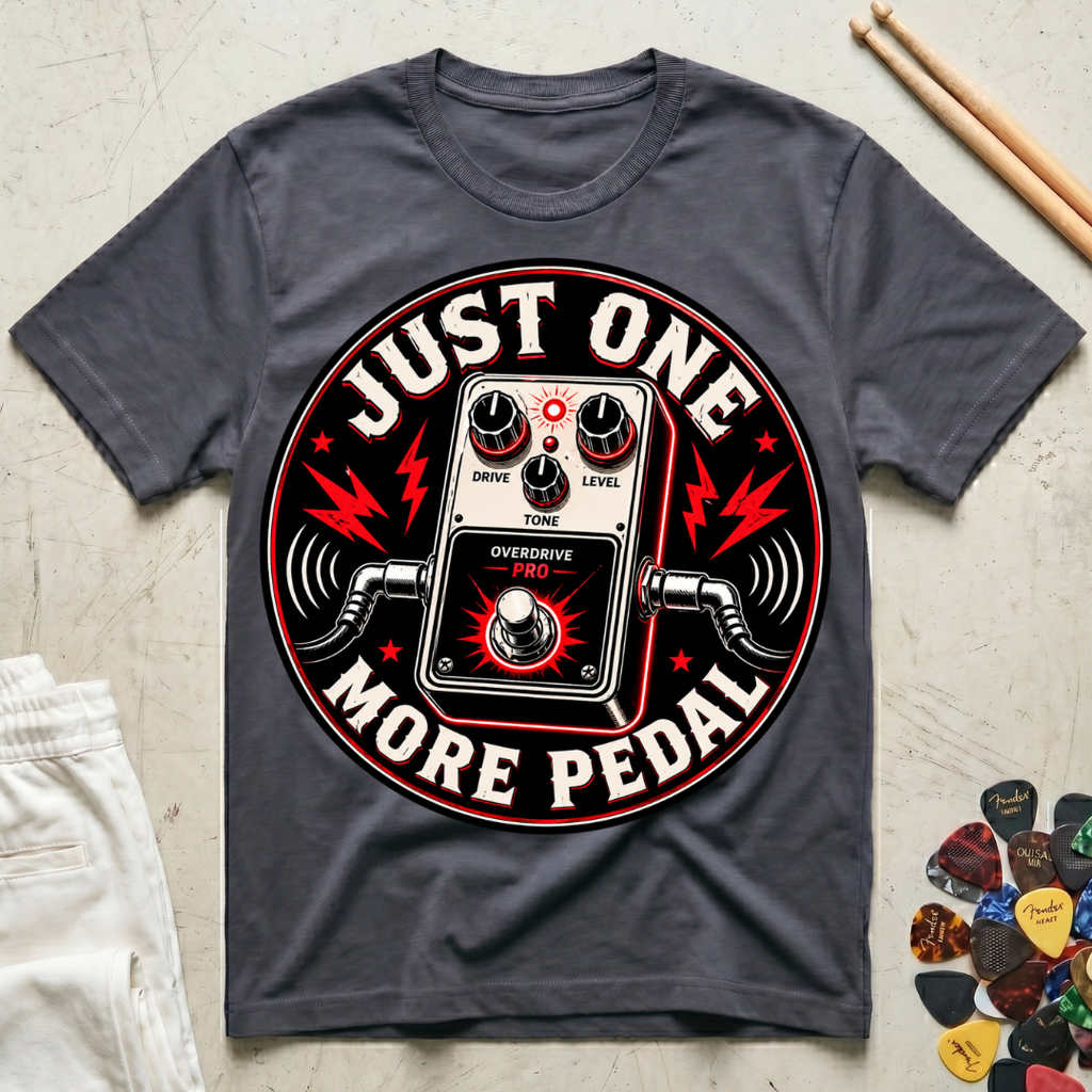 Just One More Pedal Bold T-Shirt