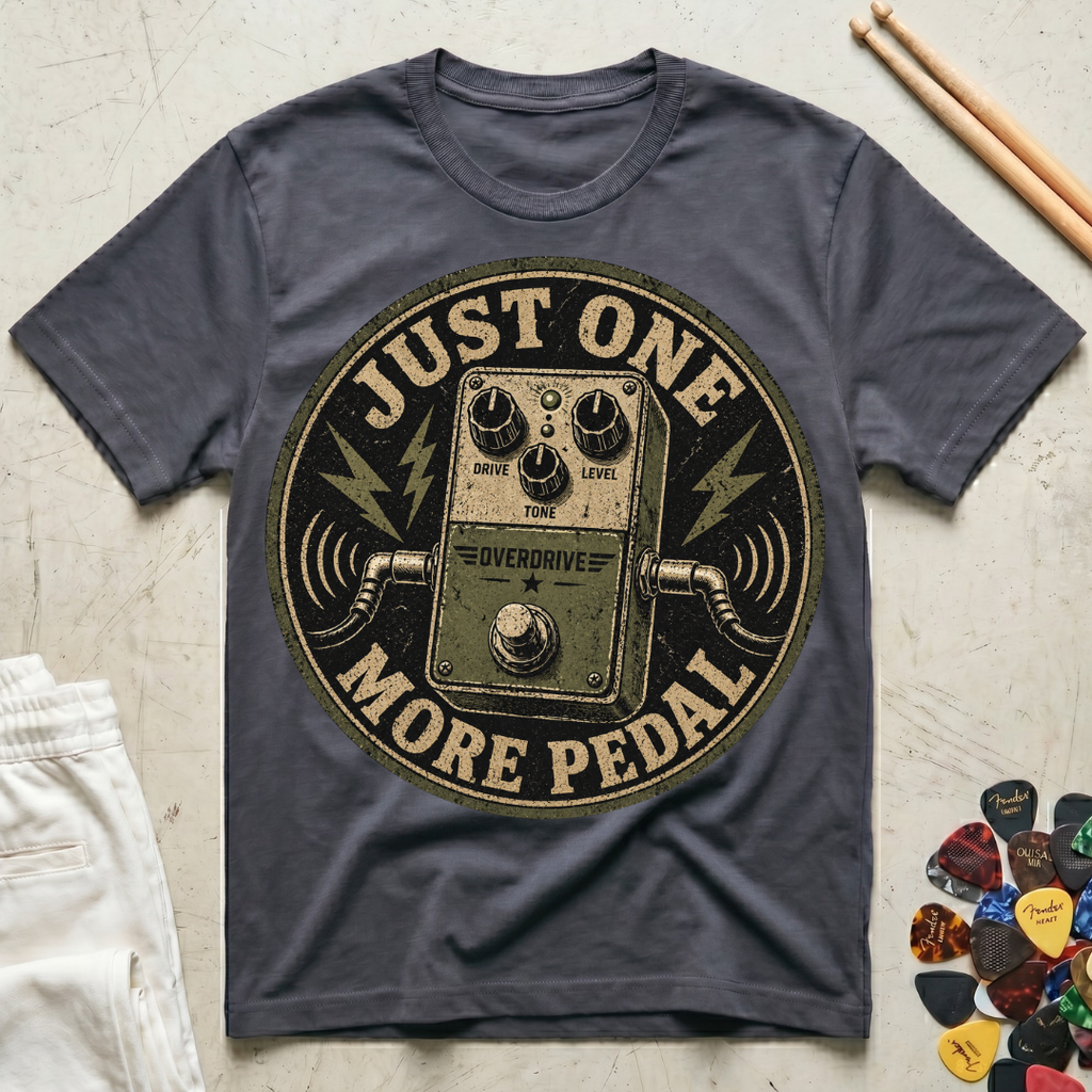 Just One More Pedal Green T-Shirt