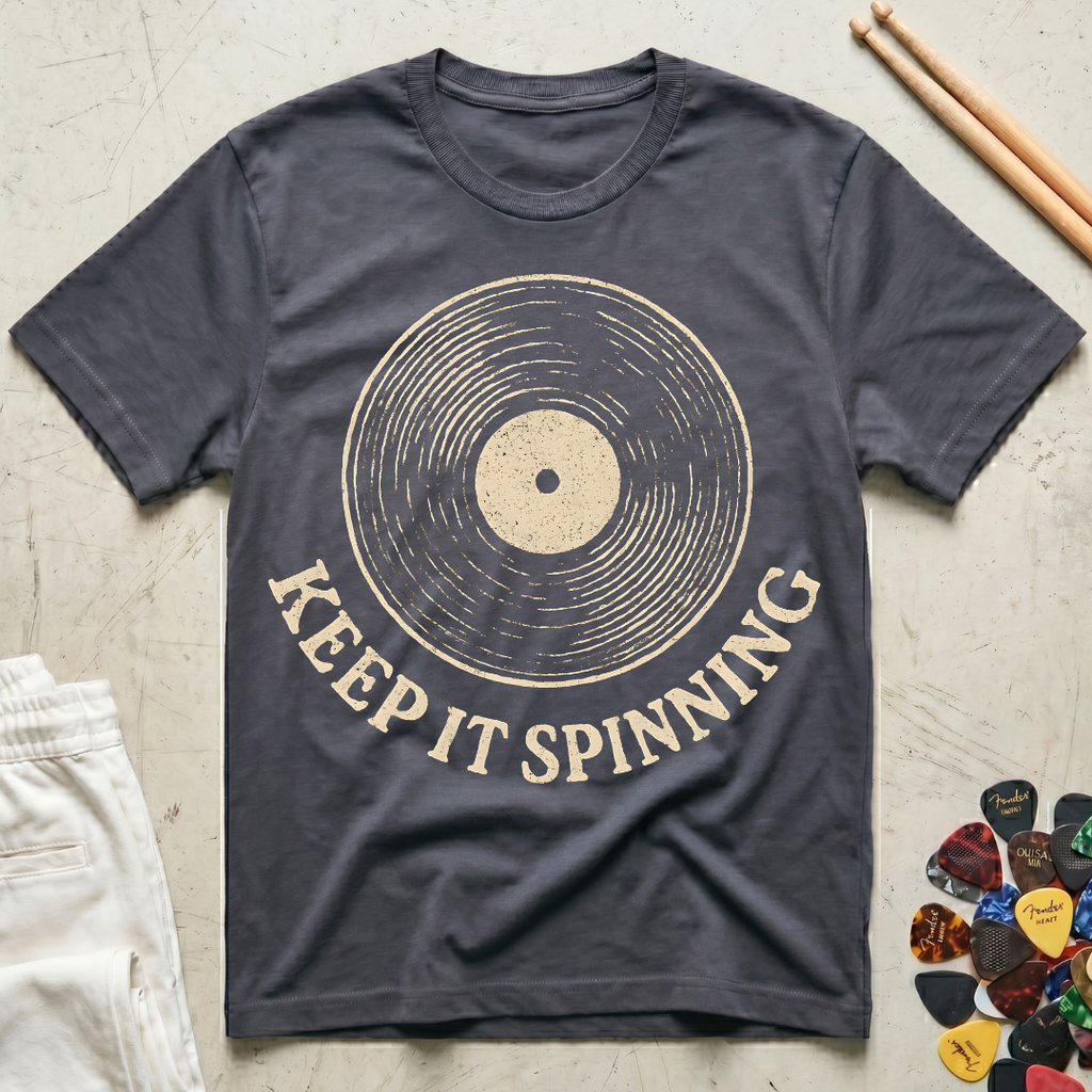 Keep It Spinning Vintage T-Shirt