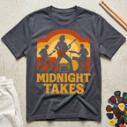 Midnight Takes Vintage Rock Trio T-Shirt
