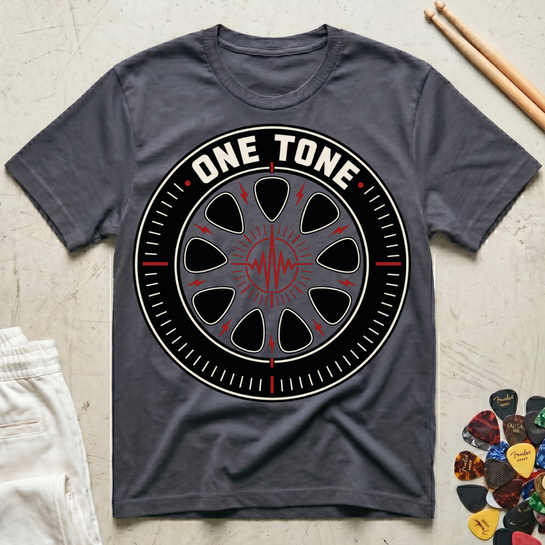 One Tone Guitar Picks T-Shirt