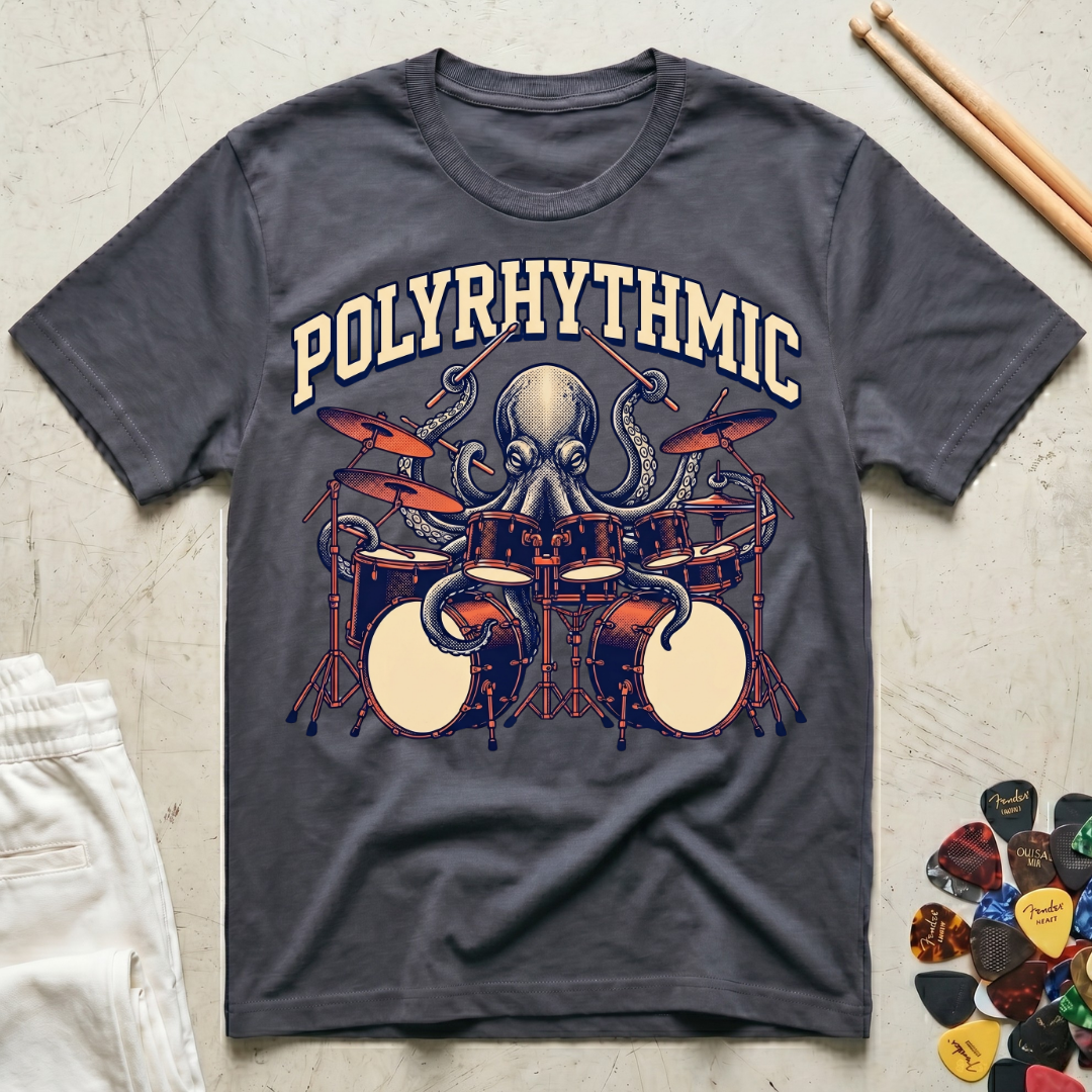 Polyrhythmic Octopus T-Shirt