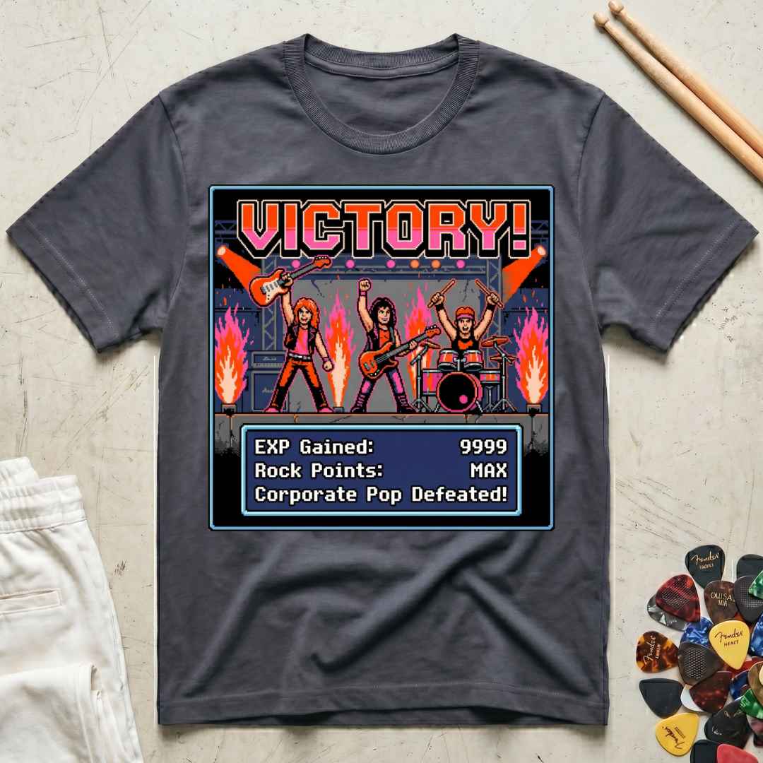 Rock Trio Vs. Corporate Pop T-Shirt