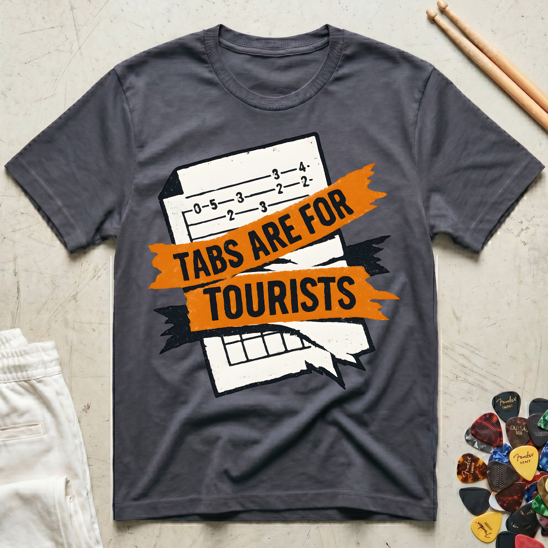 Tabs Are For Tourists No Access T-Shirt