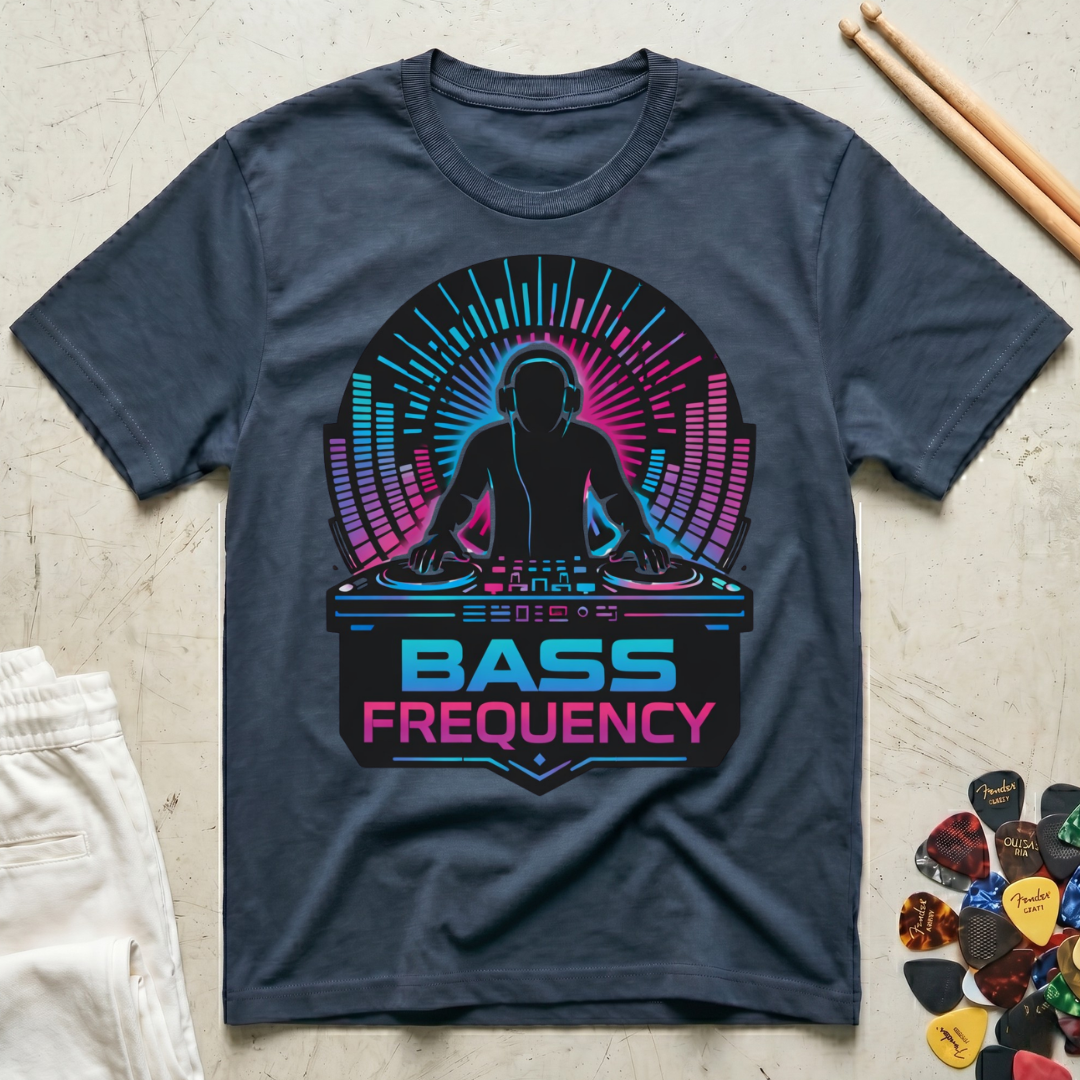 Bass Frequency EDM T-Shirt