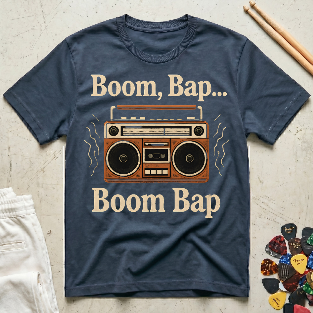 Boom Bap...Vintage Boom Box T-Shirt