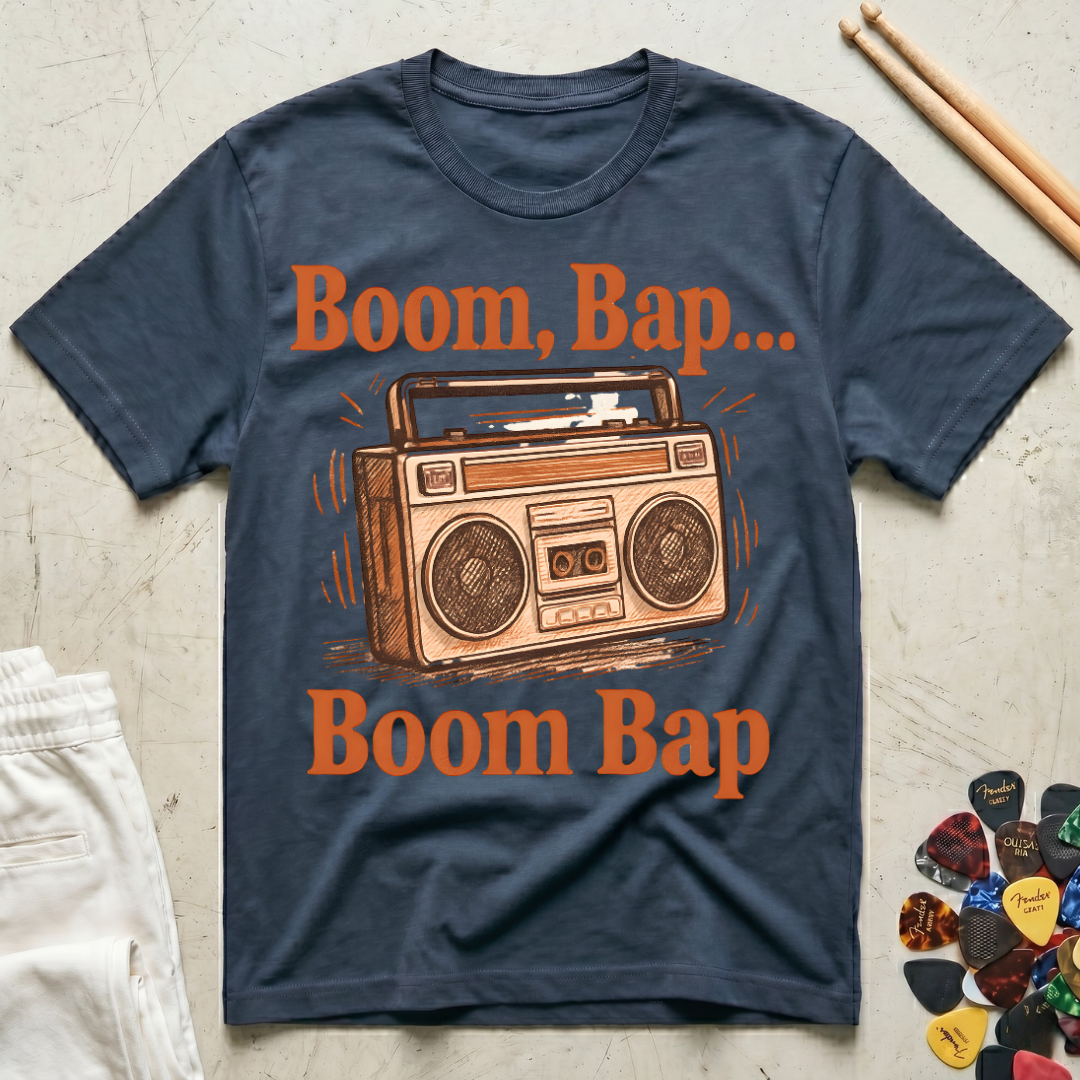 Boom Bap Vintage Boom Box T-Shirt