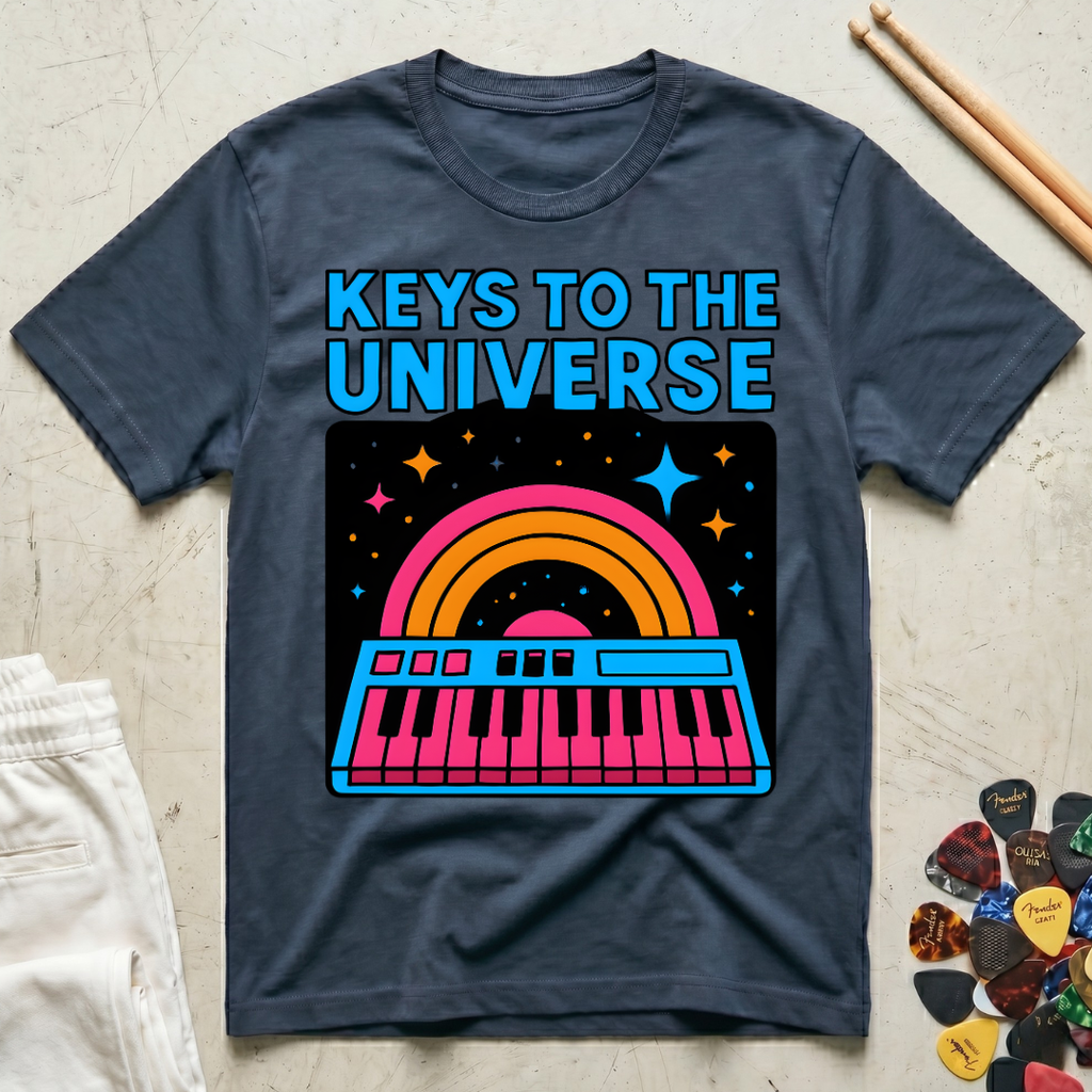 Keys To The Universe Contrast T-Shirt