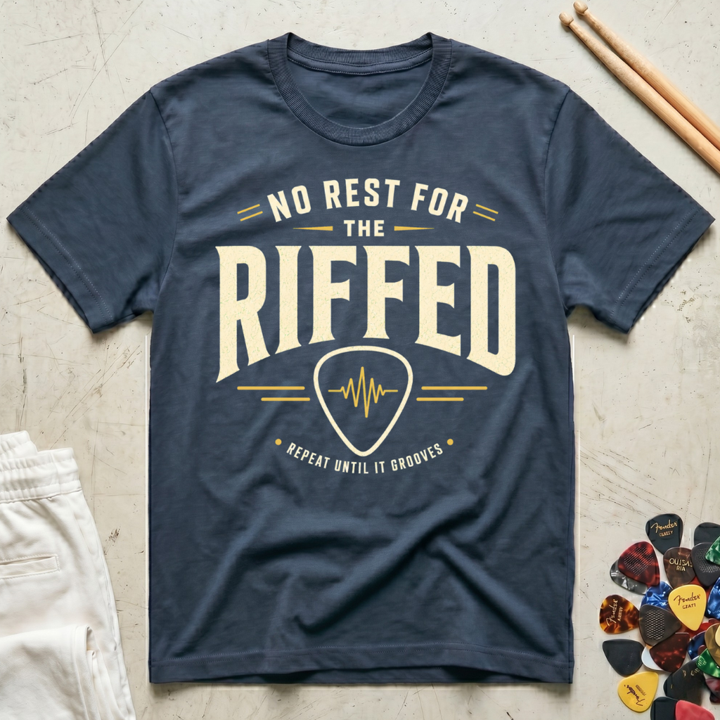 No Rest For The Riffed T-Shirt