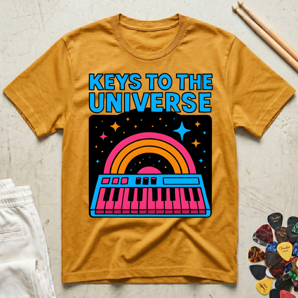 Keys To The Universe Contrast T-Shirt