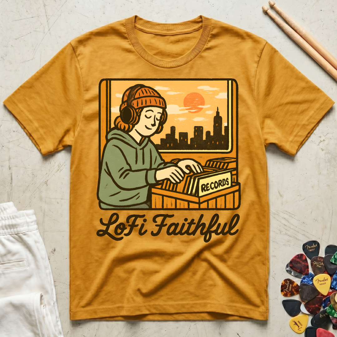 LOFI Faithful Record Store T-Shirt