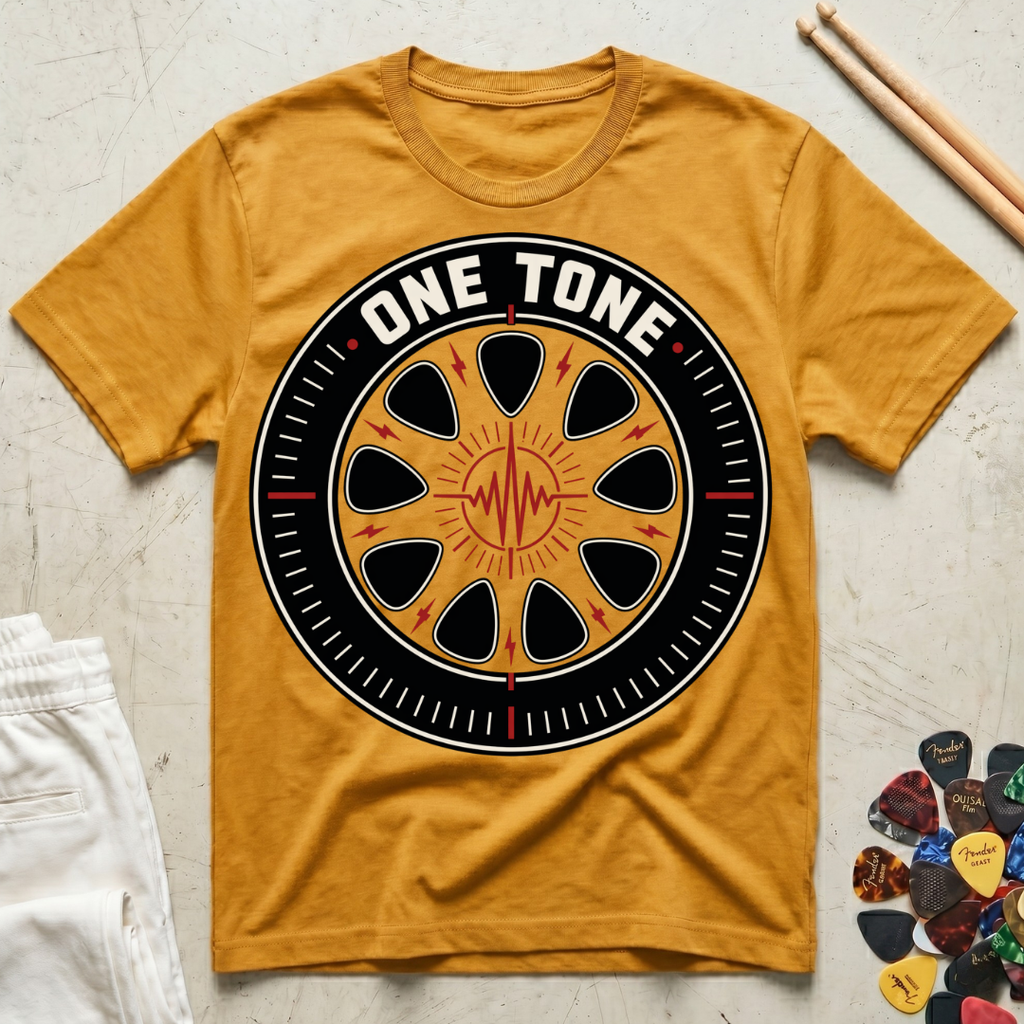One Tone Guitar Picks T-Shirt