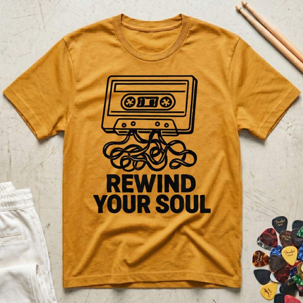 Rewind Your Soul Tape T-Shirt