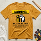 Warning: Raccoon Records T-Shirt