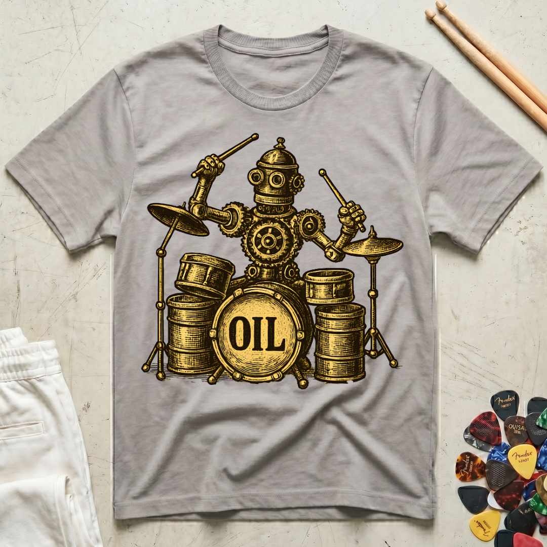 Drum Machine Steampunk T-Shirt
