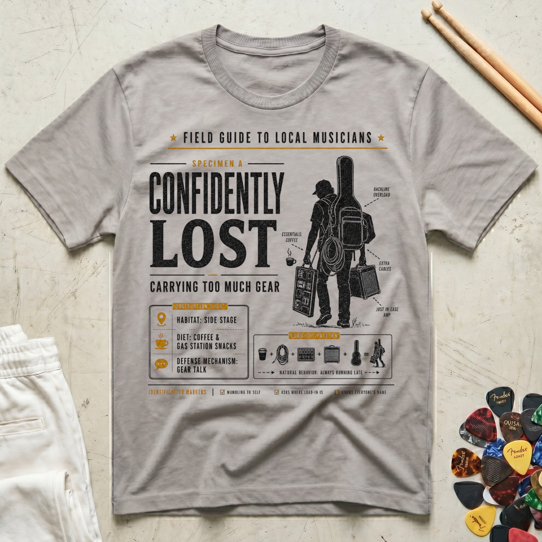 Field Guide Local Musician T-Shirt