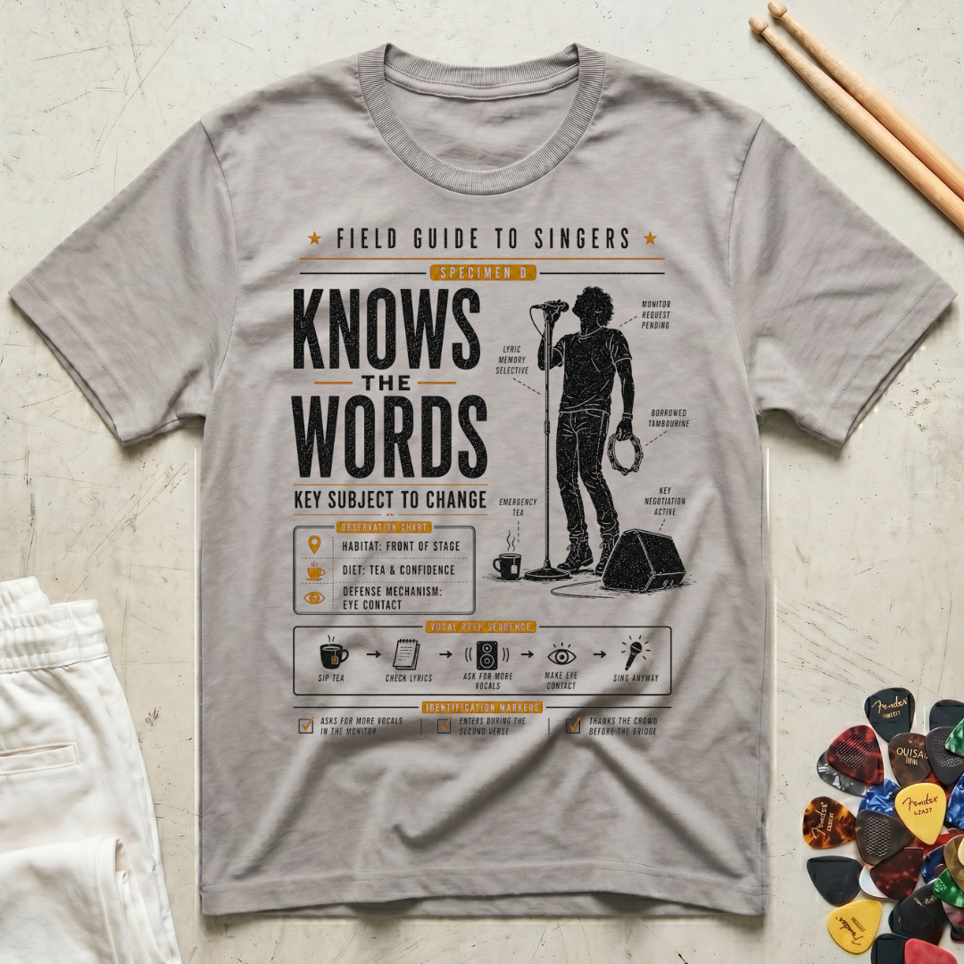 Field Guide Singer T-Shirt