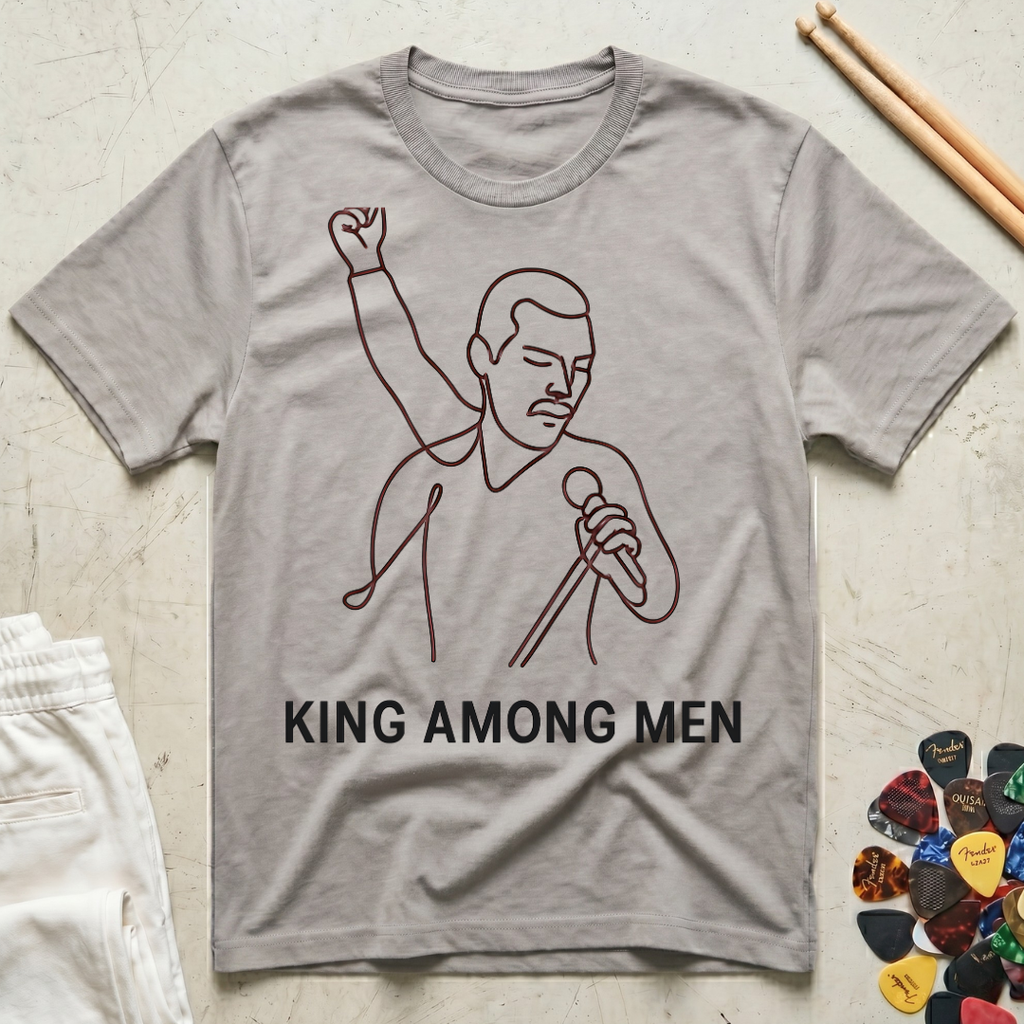 Freddie, King Among Men Abstract T-Shirt