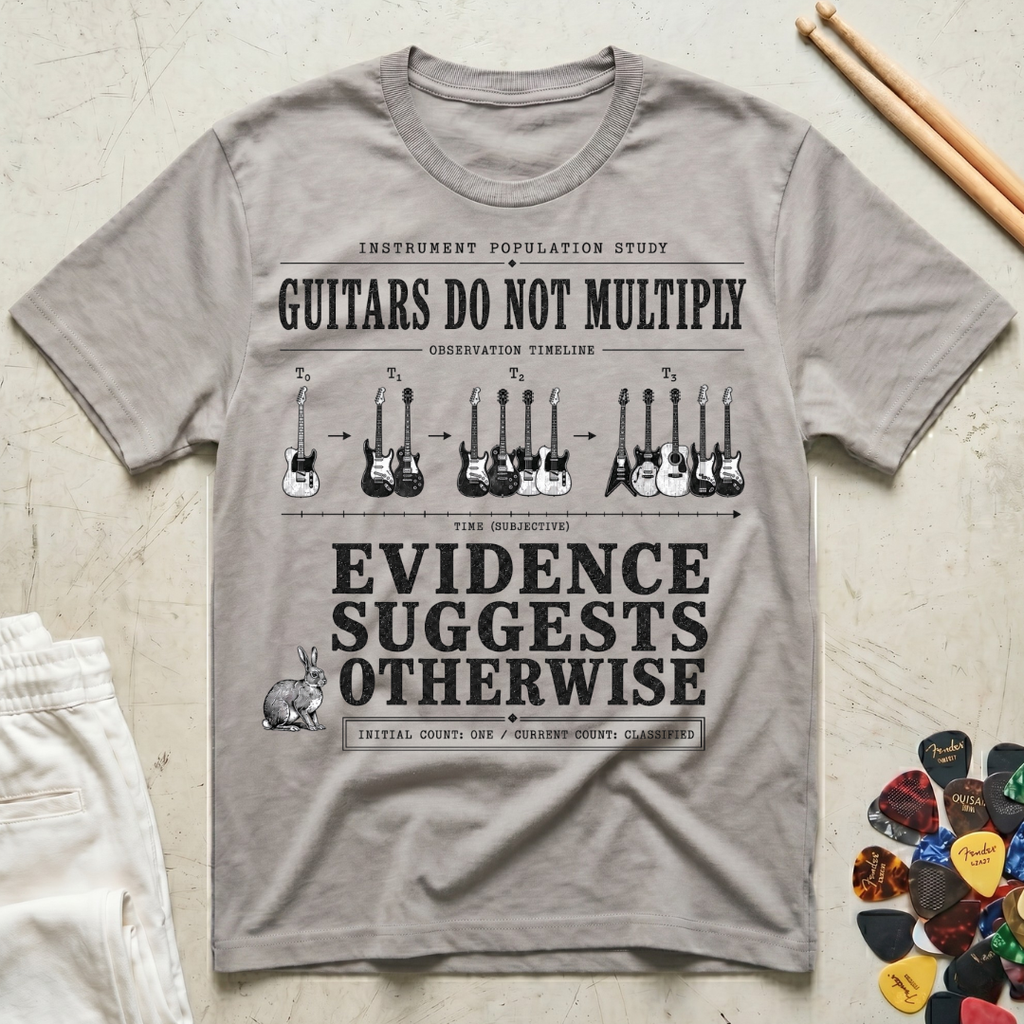 Guitars Do Not Multiply T-Shirt