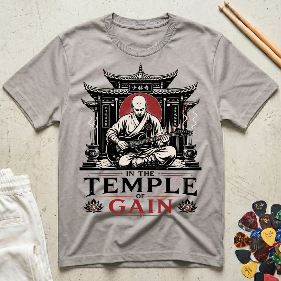 In The Temple Of Gain Monk T-Shirt
