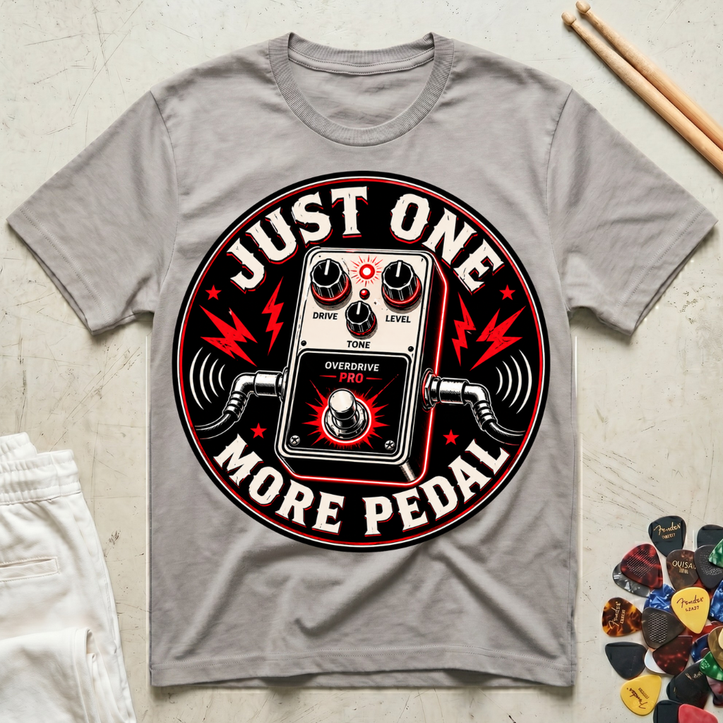 Just One More Pedal Bold T-Shirt