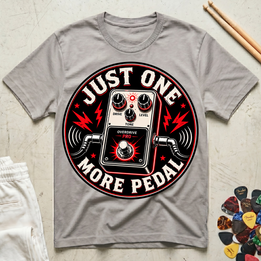 Just One More Pedal Bold T-Shirt