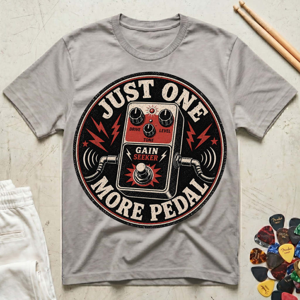 Just One More Pedal Distressed T-Shirt