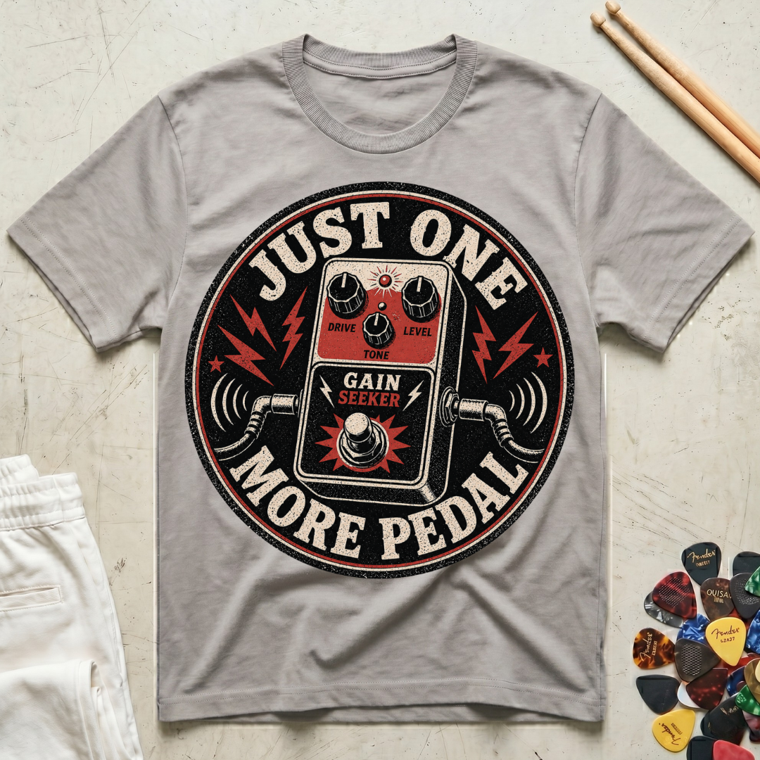 Just One More Pedal Distressed T-Shirt